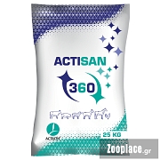 ACTISAN 360 – Καθαριστικό στάβλου-απορροφά την περιττή υγρασία