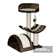 Γατόδεντρο SAFARI 38x38xΥ60cm Σκούρο Καφέ