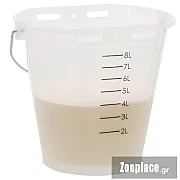 Κουβάς 8 Lt για Τάισμα με βαλβίδα και πιπίλα