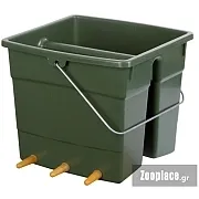 Κουβάς θηλασμού αμνοεριφίων(κατσίκες-πρόβατα) 2 x 5 λίτρων με 6 πιπίλες