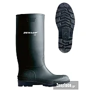 Μέγεθος 39 Dunlop Pricemastor Unisex Γαλότσες Εργασίας Γονάτου σε Μαύρο Χρώμα