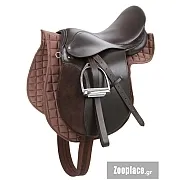 Σέλα αλόγου 125 εκ. καφέ Haflinger 17.5 ιντσών