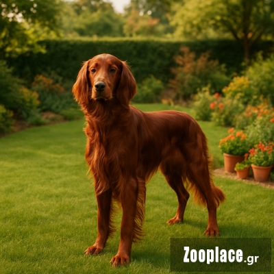 Ιρλανδικό Σέττερ (Irish Setter) – Τιμή, Αγορά, Αγγελίες | Zooplace.gr
