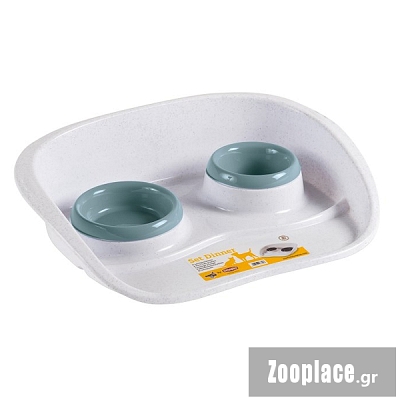 Πλαστικός δίσκος με μπολ 300ml + 250ml