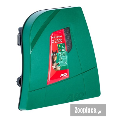 Τροφοδοτικό Ηλεκτρικής Περίφραξης AKO Duo Power X 2500 12-230V